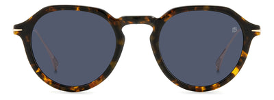 David Beckham DB1098/S Havana-Gold/Blue #colour_havana-gold-blue