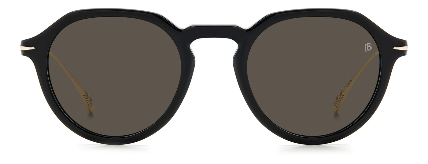 David Beckham DB1098/S Black-Gold/Brown #colour_black-gold-brown