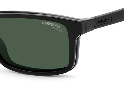 Carrera 8057/CS With Clip-on Black/Polarised Green #colour_black-polarised-green
