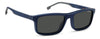 Carrera 8057/CS With Clip-on Matte Blue/Polarised Green #colour_matte-blue-polarised-green