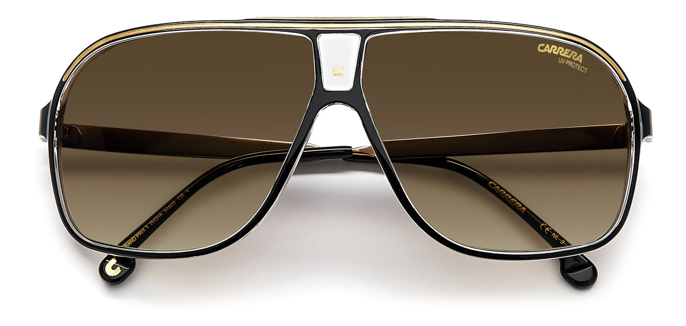 Carrera Grand Prix 3 Black-Gold/Brown #colour_black-gold-brown