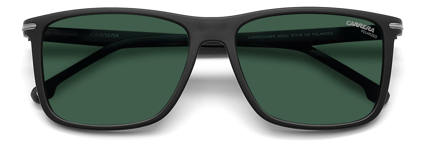 Carrera 298/S Matte Black/Polarised Green #colour_matte-black-polarised-green