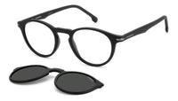 Carrera 297/CS With Clip-on Matte Black/Polarised Grey #colour_matte-black-polarised-grey