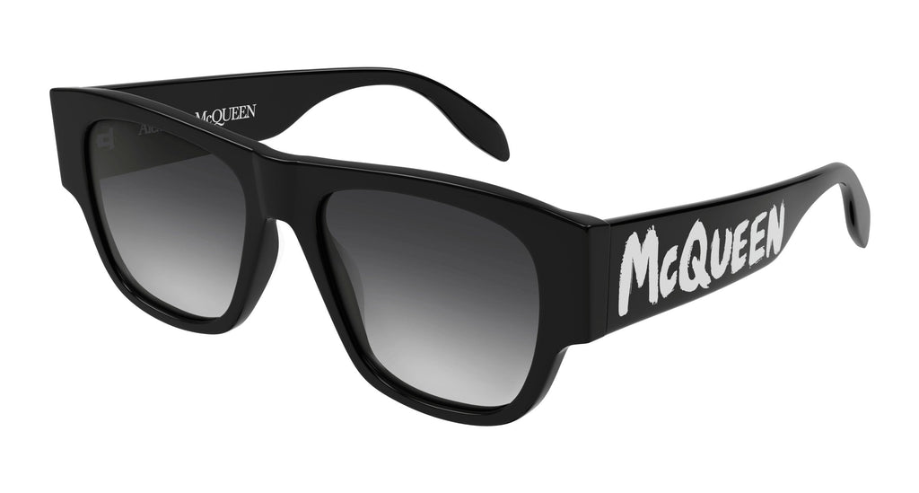 Alexander Mcqueen AM0328S Black/Grey Gradient #colour_black-grey-gradient
