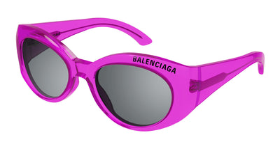 Balenciaga BB0267S Fuchsia/Silver Mirror #colour_fuchsia-silver-mirror