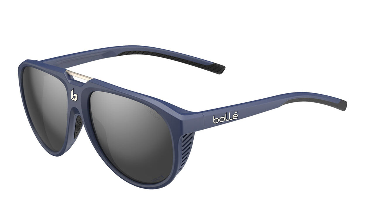 Bolle Euphoria Dark Blue Matte/Volt+ Cold White Polarized #colour_dark-blue-matte-volt+-cold-white-polarized