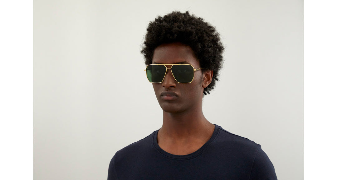 Bottega Veneta BV1012S Square Sunglasses | Fashion Eyewear US