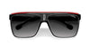 Carrera 22/N Black-White-Red/Grey Gradient #colour_black-white-red-grey-gradient