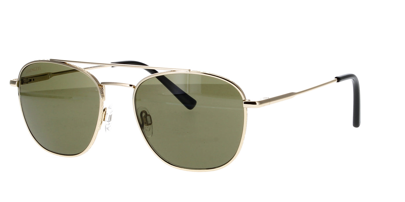 Serengeti Carroll Gold/Green Polarised #colour_gold-green-polarised