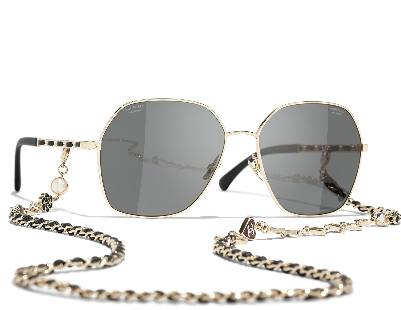 Chanel 4275Q C108/S2 Square Sunglasses Gray 59mm