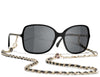 CHANEL 5210Q Black & Gold/Grey #colour_black-gold-grey