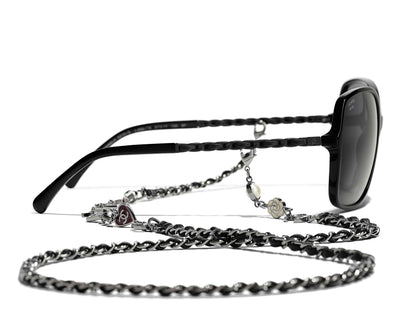 CHANEL 5210Q Black/Grey #colour_black-grey