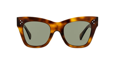 Celine Catherine CL4004IN Light Tortoise/Green Polarised #colour_light-tortoise-green-polarised