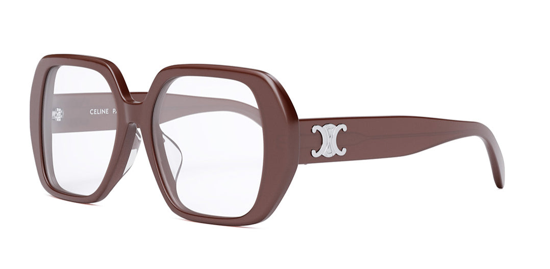 CELINE Triomphe CL50122F Square Glasses | Fashion Eyewear