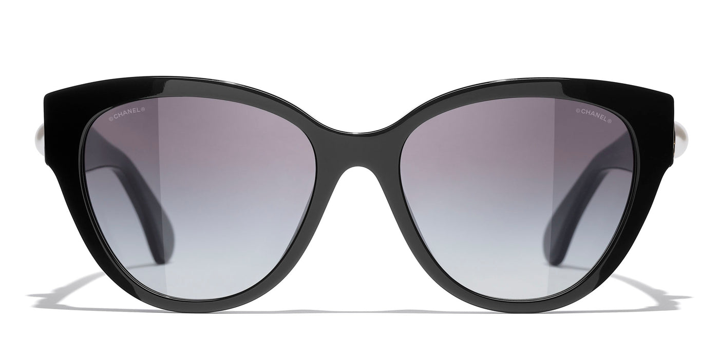 Chanel 5477 Sunglasses Black/Grey Butterfly Women