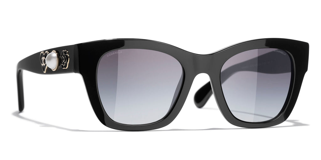 Chanel Womens Sunglasses, Black