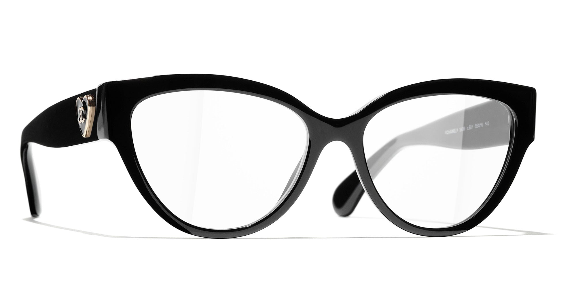 CHANEL Cat Eye Black Eyeglasses CH3436 – BLUYEL