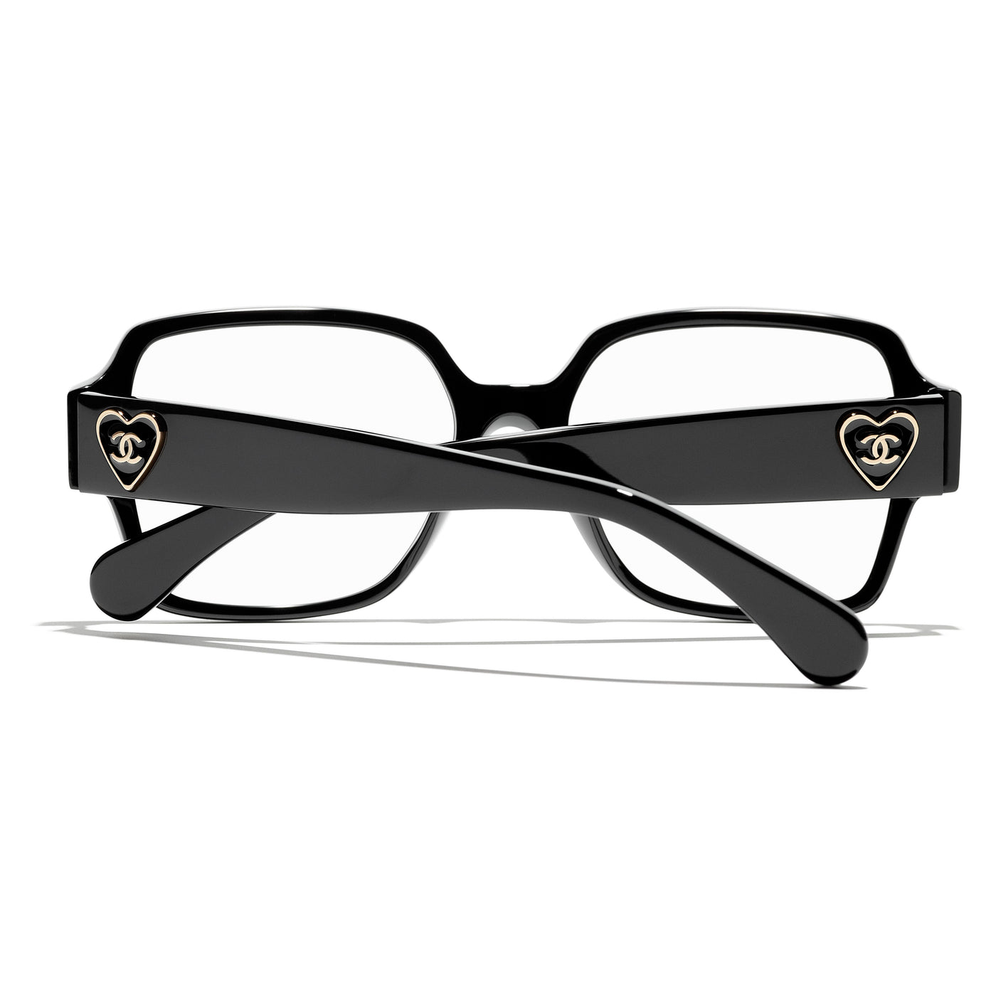 Chanel 3437 Glasses Black Round Women