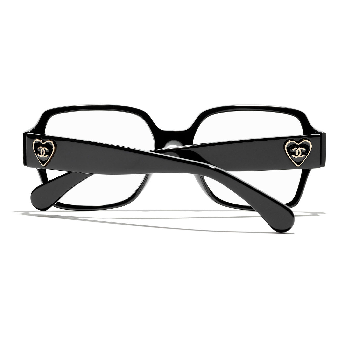 CHANEL Black Clear Sunglasses for Women for sale