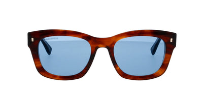 DSQUARED2 D2 0012/S Brown Horn/Green Mirror #colour_brown-horn-green-mirror