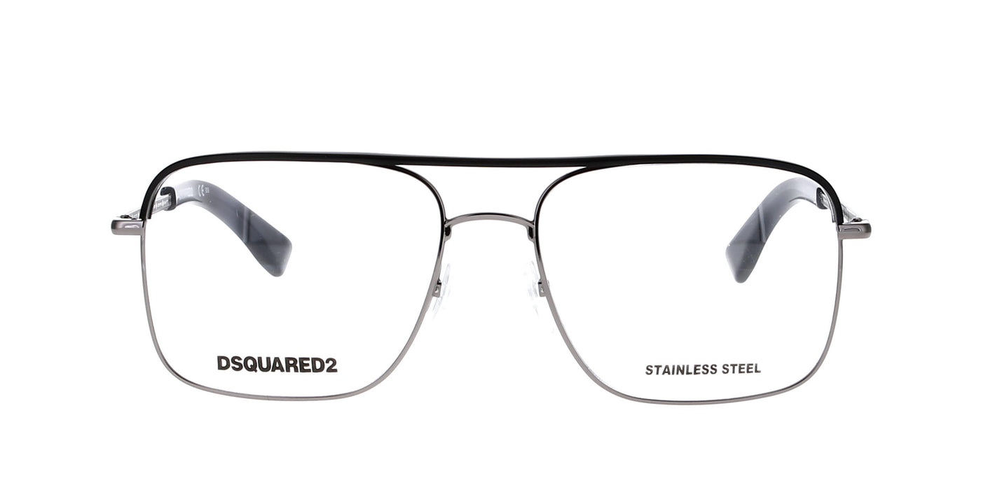 DSQUARED2 D2 0018 Black-Dark Ruthenium #colour_black-dark-ruthenium