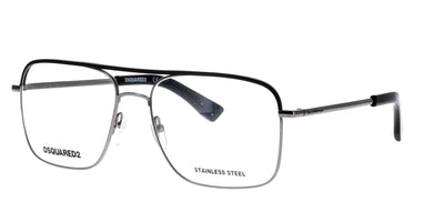 DSQUARED2 D2 0018 Black-Dark Ruthenium #colour_black-dark-ruthenium