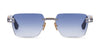 Dita Meta-Evo One DTS147 Antique Silver Blue Swirl/Jay Blue #colour_antique-silver-blue-swirl-jay-blue