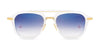 Dita Terracraft DTS416 White Swirl-Yellow Gold/Grey Gradient-Blue Mirror #colour_white-swirl-yellow-gold-grey-gradient-blue-mirror