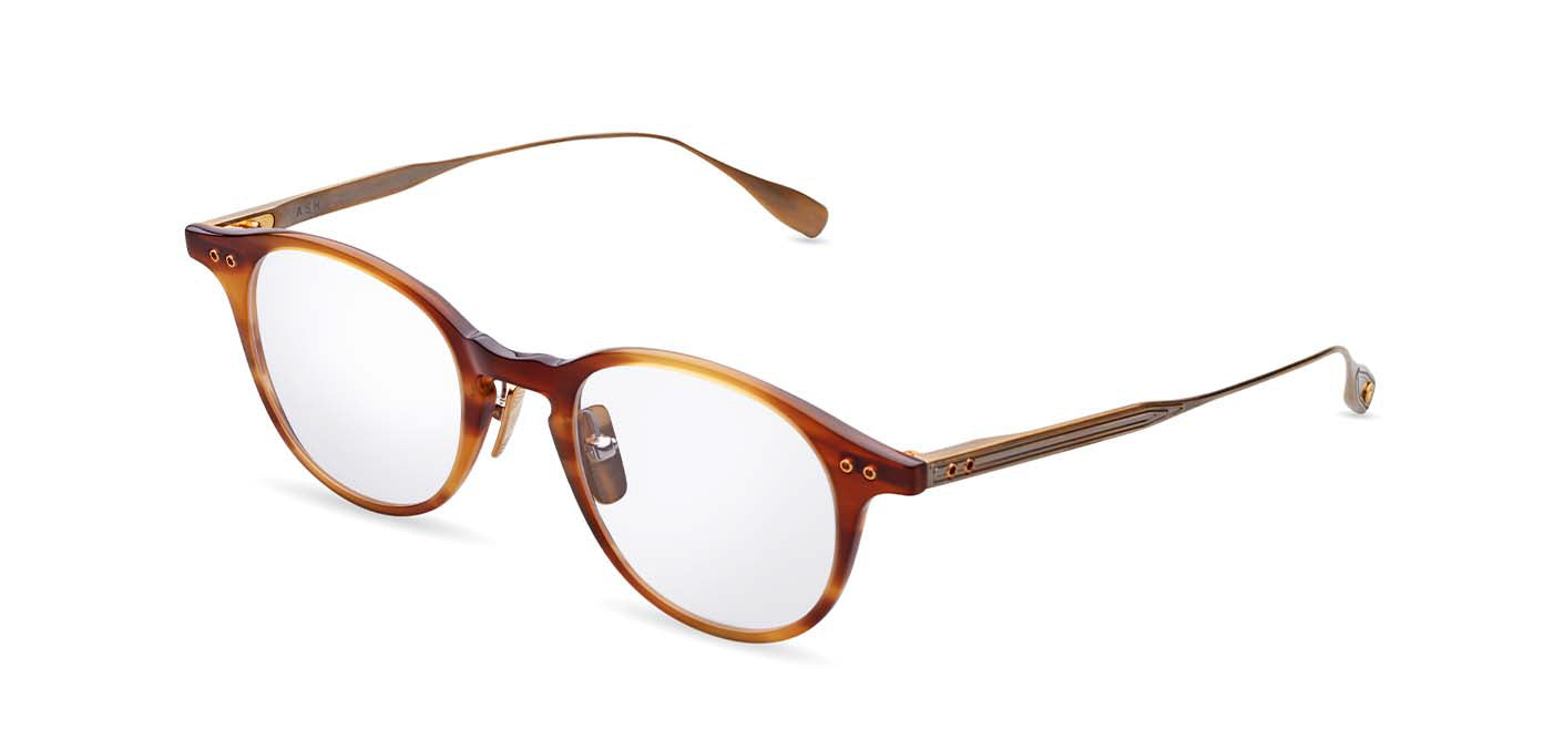 青いシャツDITA ASH DRX-2073-G-MBK-GLD-47-A Dita Ash (+) DTX148 Round Glasses | Fashion Eyewear US
