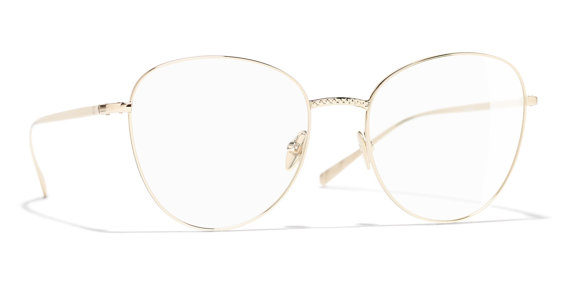 Chanel 2205Q C395 Butterfly Eyeglasses 54mm Gold for Sale in New