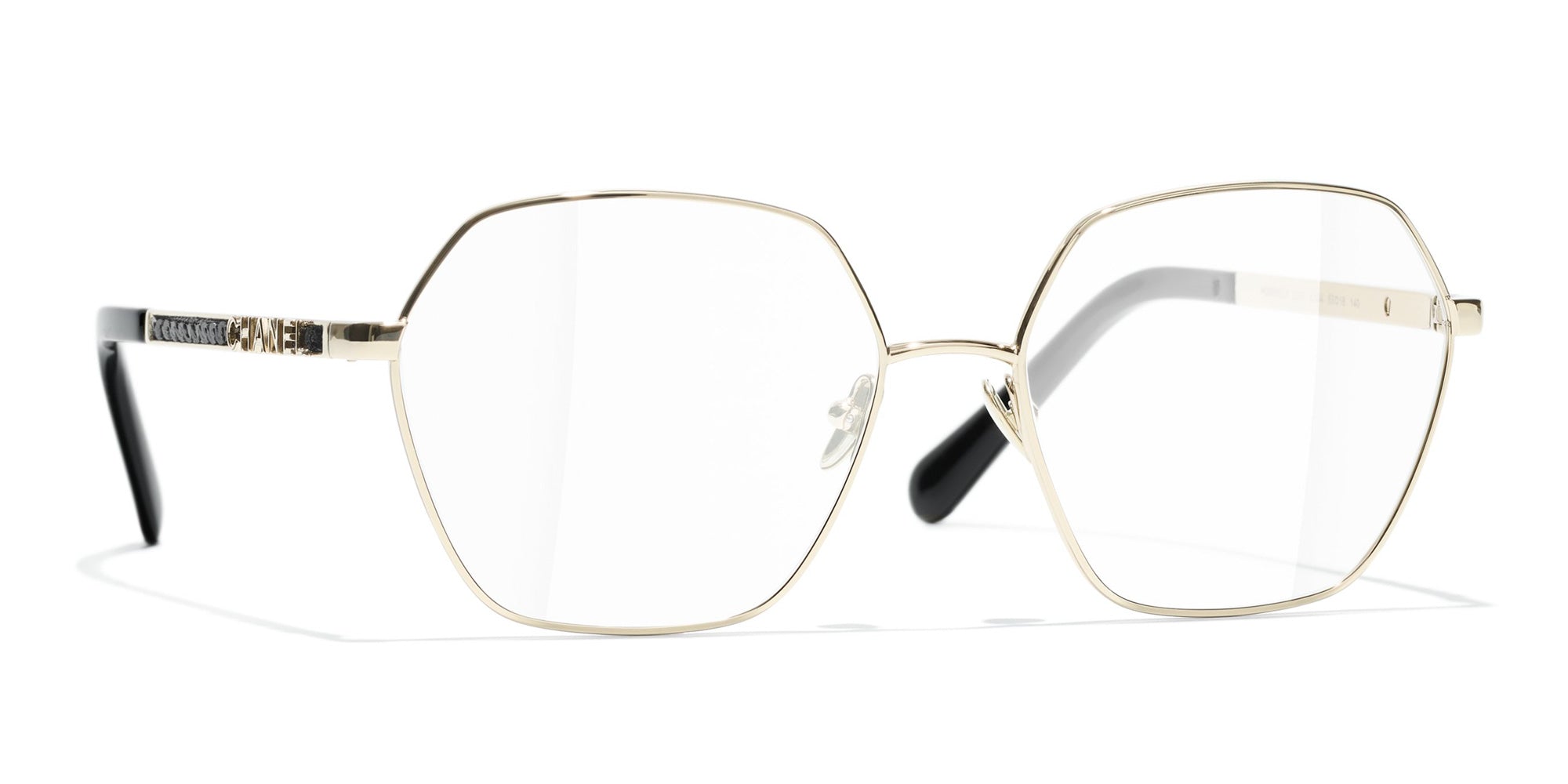 CHANEL 2204 Round Metal & Sequins Glasses | Fashion Eyewear