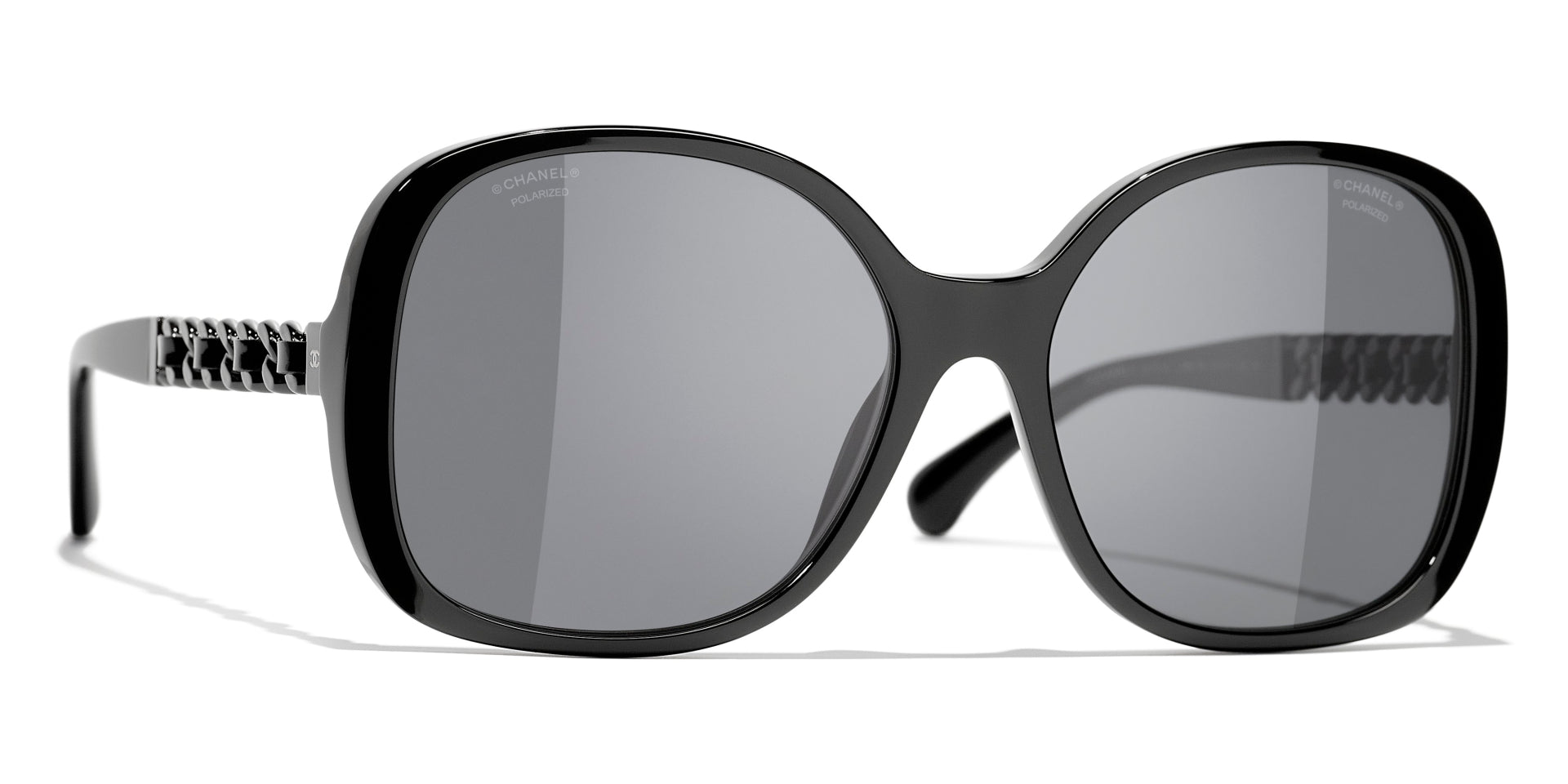 Chanel Square Frame Chain Sunglasses