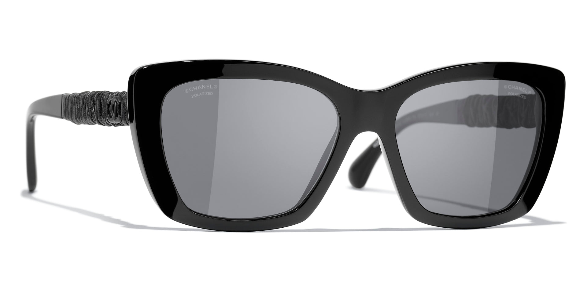 Chanel 5476Q Sunglasses Black/Grey Butterfly Women