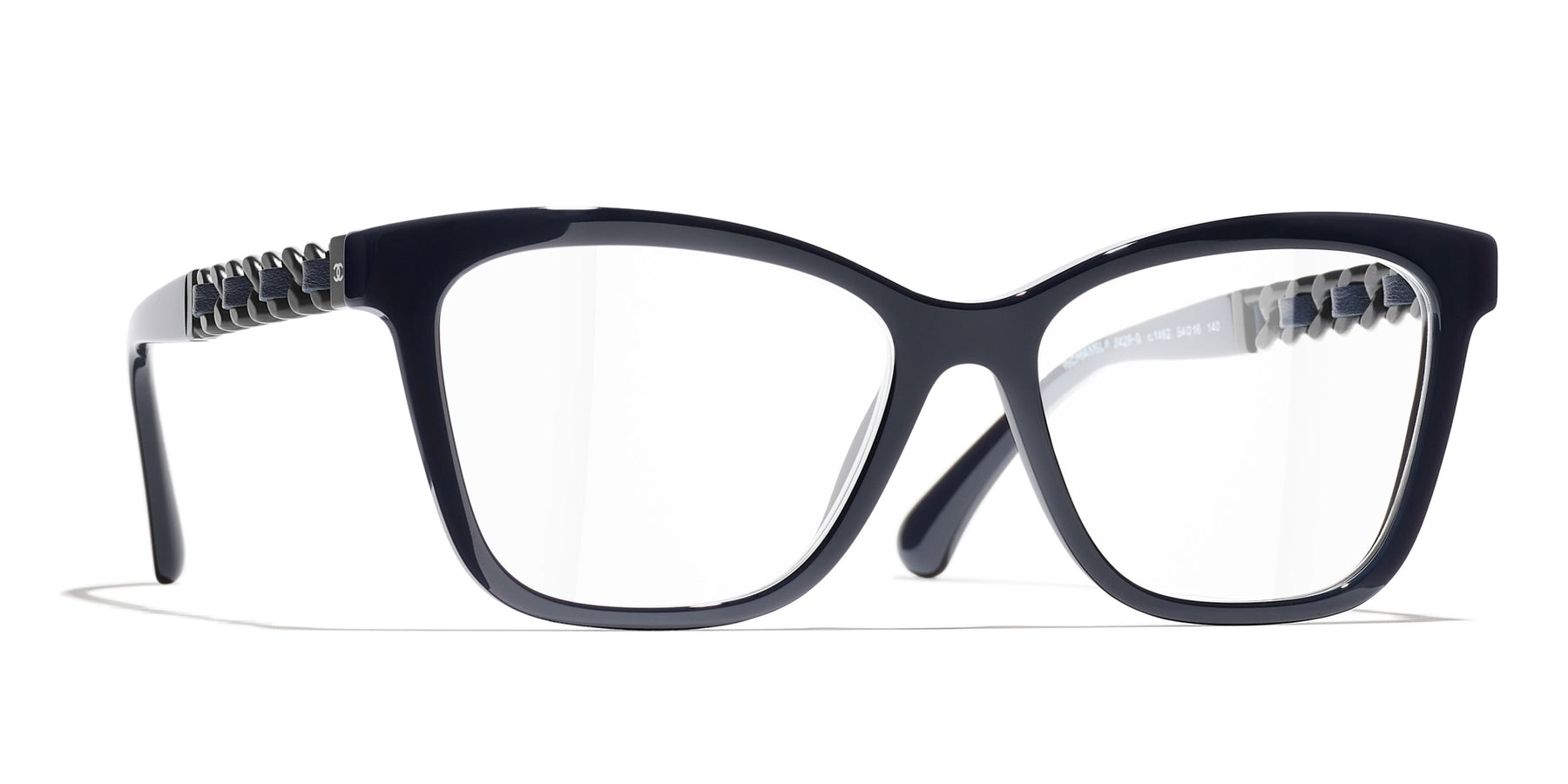 Shop CHANEL Unisex Square Eyeglasses by cocofashion