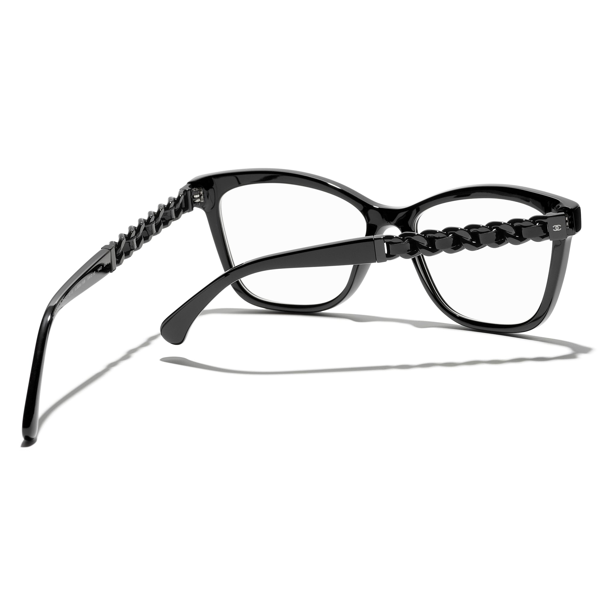 Chanel 3445 Glasses Black Square Women