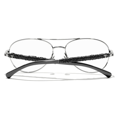 CHANEL 2210Q Aviator Glasses