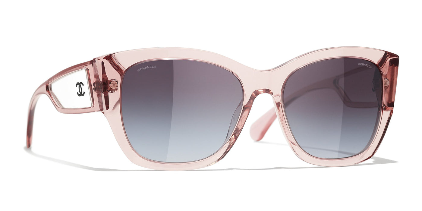 CHANEL 5429 Butterfly Acetate Sunglasses