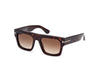 Tom Ford Fausto TF711 Dark Tortoise/Brown Gradient #colour_dark-tortoise-brown-gradient