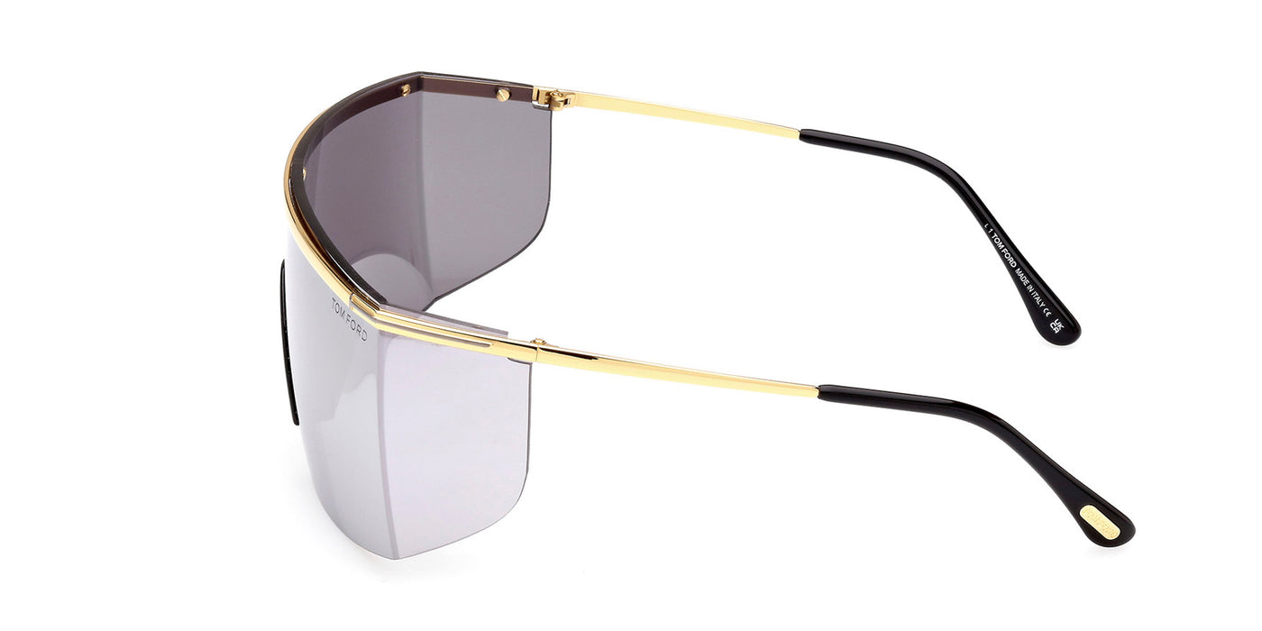 Tom Ford Pavlos-02 TF980 Gold/Grey Mirror#colour_gold-grey-mirror