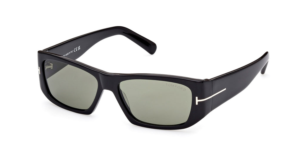 Tom Ford Andres-02 TF986 Shiny Black/Green #colour_shiny-black-green