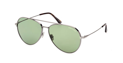 Tom Ford Dashel-02 TF996 Shiny Gunmetal/Green #colour_shiny-gunmetal-green