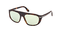 Tom Ford Edward-02 TF1002 Dark Havana/Green #colour_dark-havana-green
