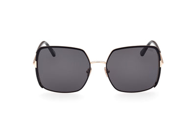 Tom Ford Raphaela TF1006 Matte Black/Smoke #colour_matte-black-smoke