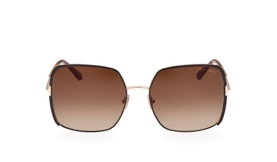 Tom Ford Raphaela TF1006 Shiny Dark Brown/Gradient Brown #colour_shiny-dark-brown-gradient-brown