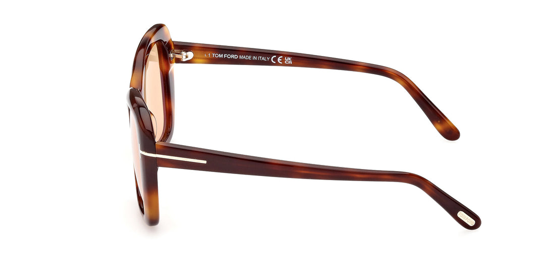 Tom Ford Maeve TF1008 Butterfly Sunglasses | Fashion Eyewear US display picture 2
