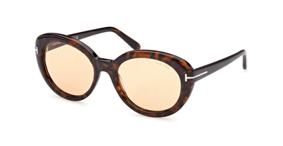 Tom Ford Lily-02 TF1009 Dark Havana/Brown #colour_dark-havana-brown