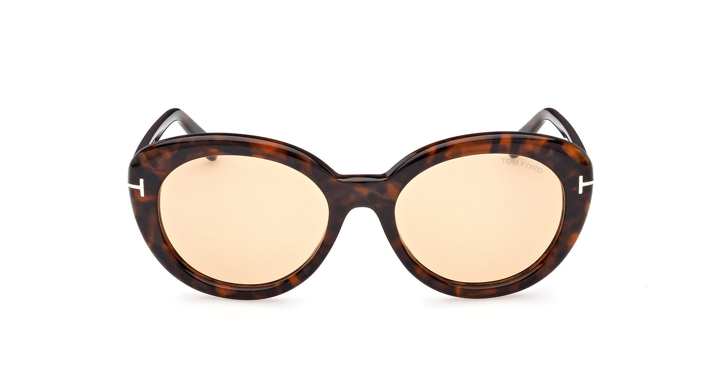 Tom Ford Lily-02 TF1009 Dark Havana/Brown #colour_dark-havana-brown