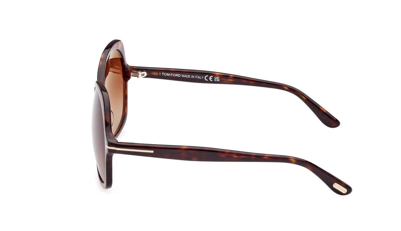 Tom Ford Rosemin TF1013 Dark Havana/Gradient Brown #colour_dark-havana-gradient-brown