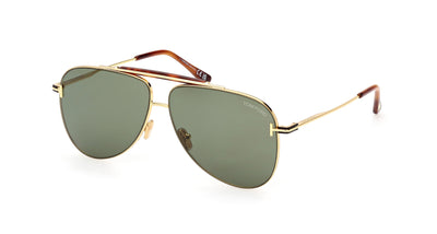 Tom Ford Brady TF1018 Shiny Deep Gold/Green #colour_shiny-deep-gold-green