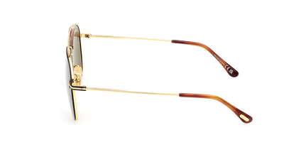 Tom Ford Brady TF1018 Shiny Deep Gold/Green #colour_shiny-deep-gold-green